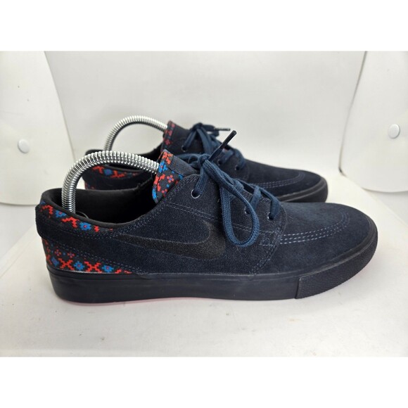 Nike SB Zoom Stefan Janoski Shoes Men\'s 9 Dark Obsidian Skateboarding Sneakers
